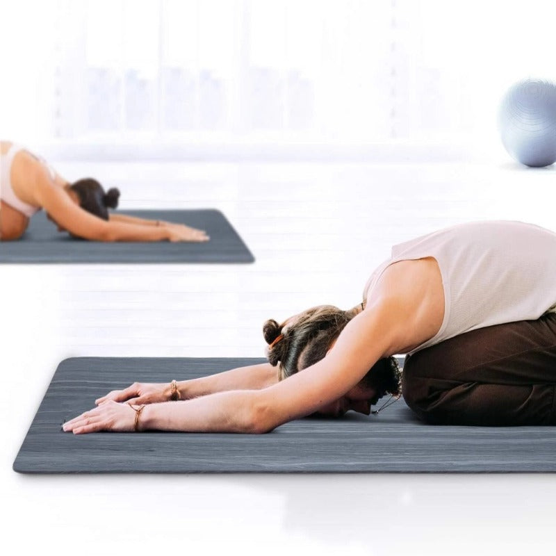 Yoga Mats, Fitness Mats, Exercise Mats - High-Density Hot Yoga Mat, Durable Rebound Mat for Yoga, Pilates & Fitness - Non-Slip, Easy to Clean, Ideal for Hot Yoga, Stretching, Workouts, Home & Studio Use